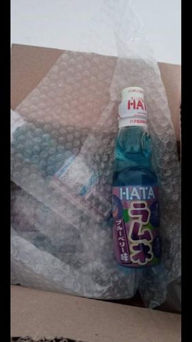Customer photo review of Ramune à la myrtille