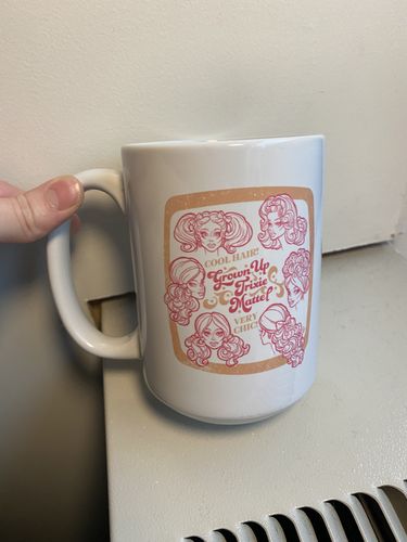 Customer photo review of Trixie Grown Up Mug