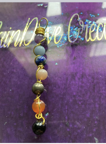 Customer photo review of 15.5" 8mm natural Sunstone round gemstone beads