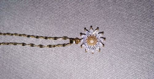 Customer photo review of Sunflower Necklace
