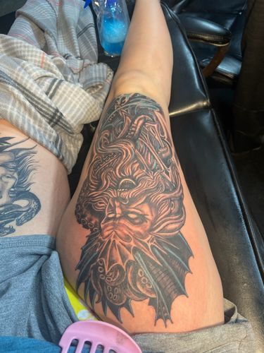 Customer photo review of Signature Tattoo Numbing Cream