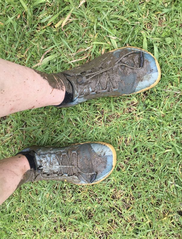 Customer photo review of Vivobarefoot Primus Trail II FG Sea Green Womens