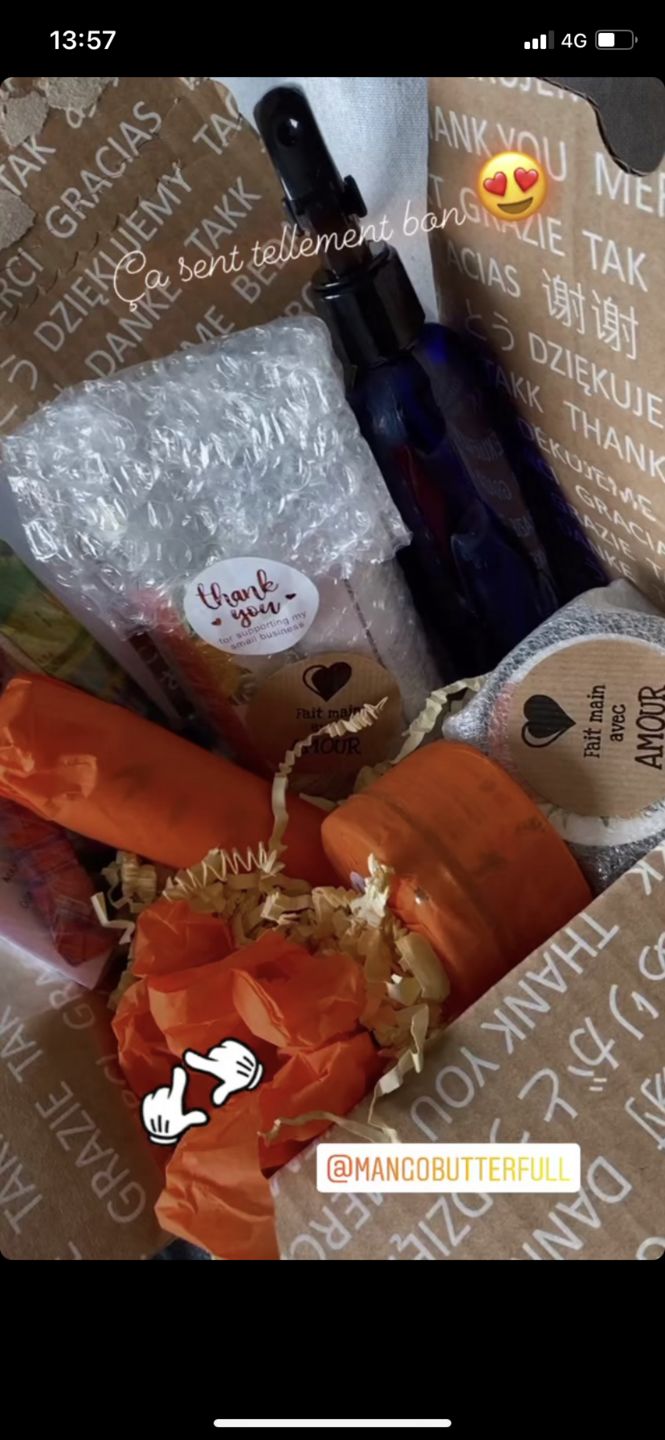 Customer photo review of Pack routine Mango CARE