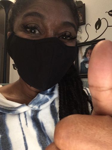 Customer photo review of Advanced Nanotech Space Mask (Single Bundle)