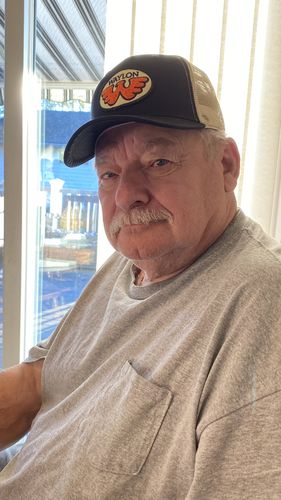 Customer photo review of Flying W Patched Waylon Jennings Trucker Hat