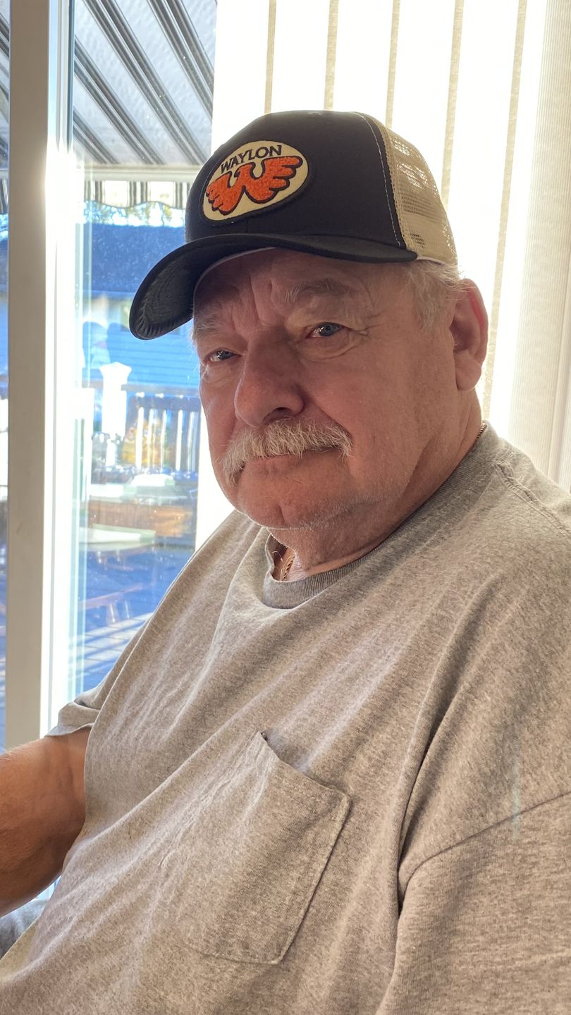 Customer photo review of Flying W Patched Waylon Jennings Trucker Hat