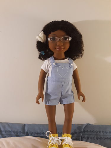 Customer photo review of Healthy Roots Doll: Zoe