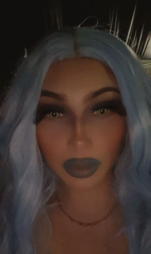 Customer photo review of Twilight Yellow Cosplay Contact Lenses