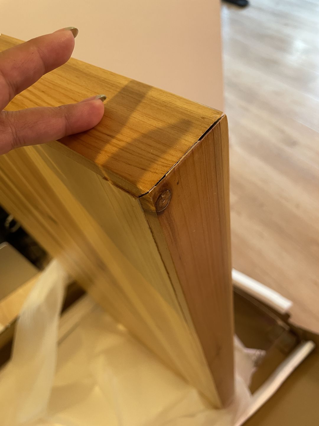 Customer photo review of The Portland Folding Table