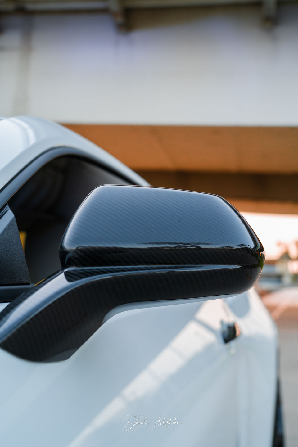 Customer photo review of [Set] Carbon Fiber Mirror Cover for Chevy Camaro 2016-2021