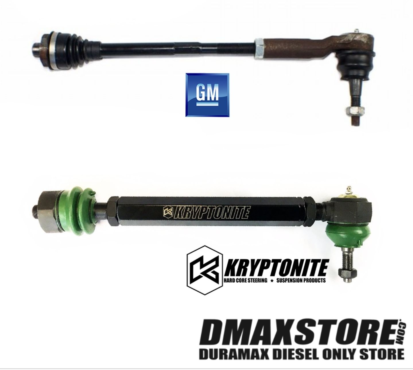 Customer photo review of 2001-2010 Duramax Death Grip Outer Tie Rods (KRTR10)