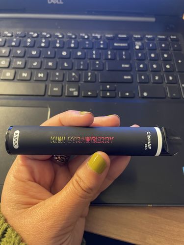 Customer photo review of 500 mg CBD Disposable Vape ~ CleanAF MAX in 10 Flavors