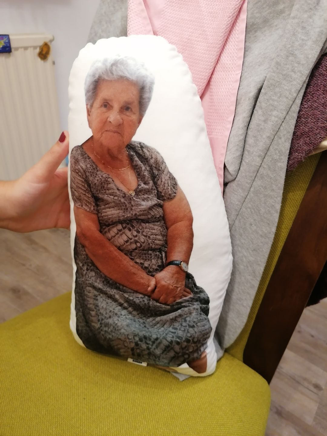 Customer photo review of Personalisiertes Ganzkörperkissen