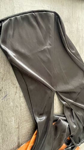 Customer photo review of Durag Customisé Halloween Bleu | Global Durag