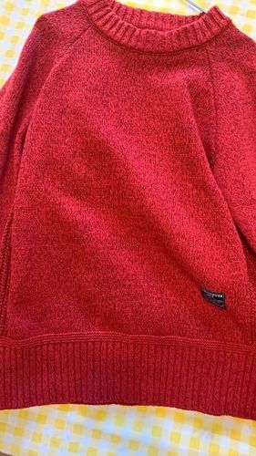 Customer photo review of 2021 Men Pullover Sweater
