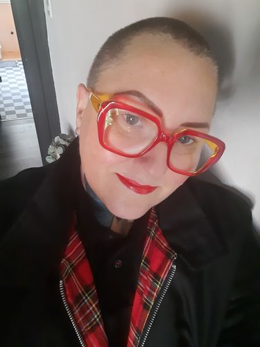 Customer photo review of Womens Classic Harrington Jacket - Black