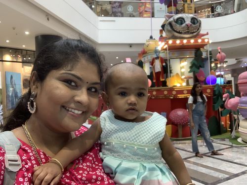 Customer photo review of Ruby Pink Maxi