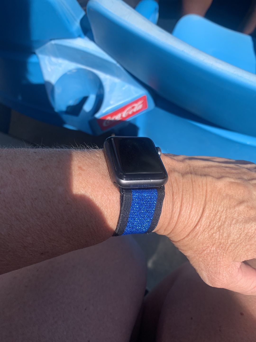 Customer photo review of Straton Stretchy Nylon Band (8 Colours)