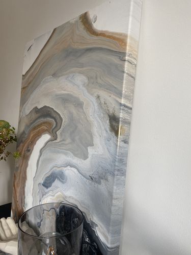 Customer photo review of Workshop: Acrylic Pouring / Fortgeschrittenenkurs
