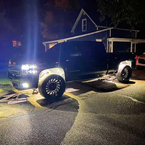 Customer photo review of AURORA LED Rocklight