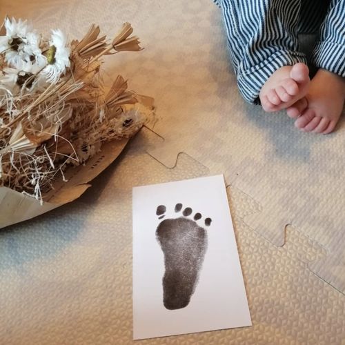 Printlove Fr Kit D Empreintes Magiques Pour Mains Et Pieds De Bebe
