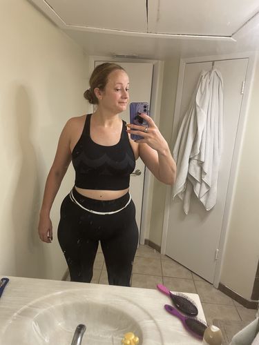 Customer photo review of Halo Waist Beads