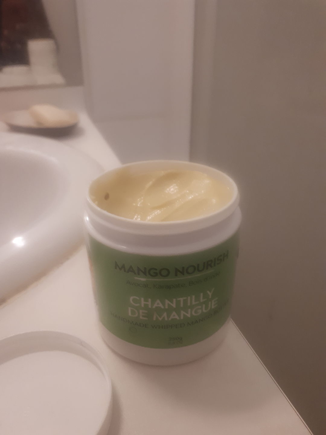 Customer photo review of Chantilly de Mangue NOURISH