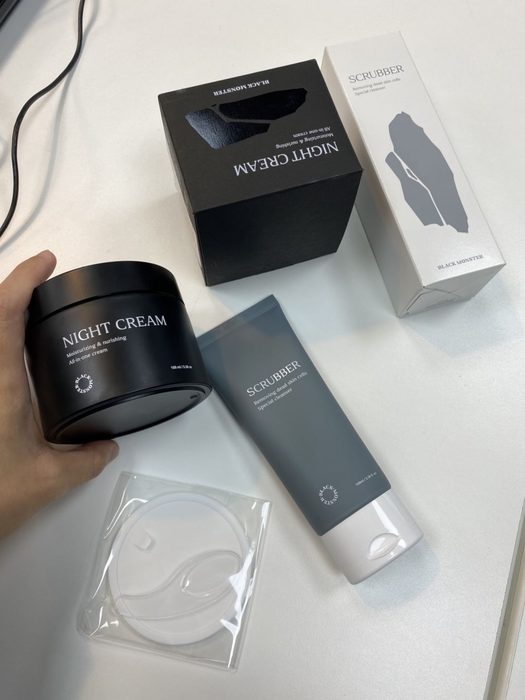 Customer photo review of Night Moisture Cream (NEW)