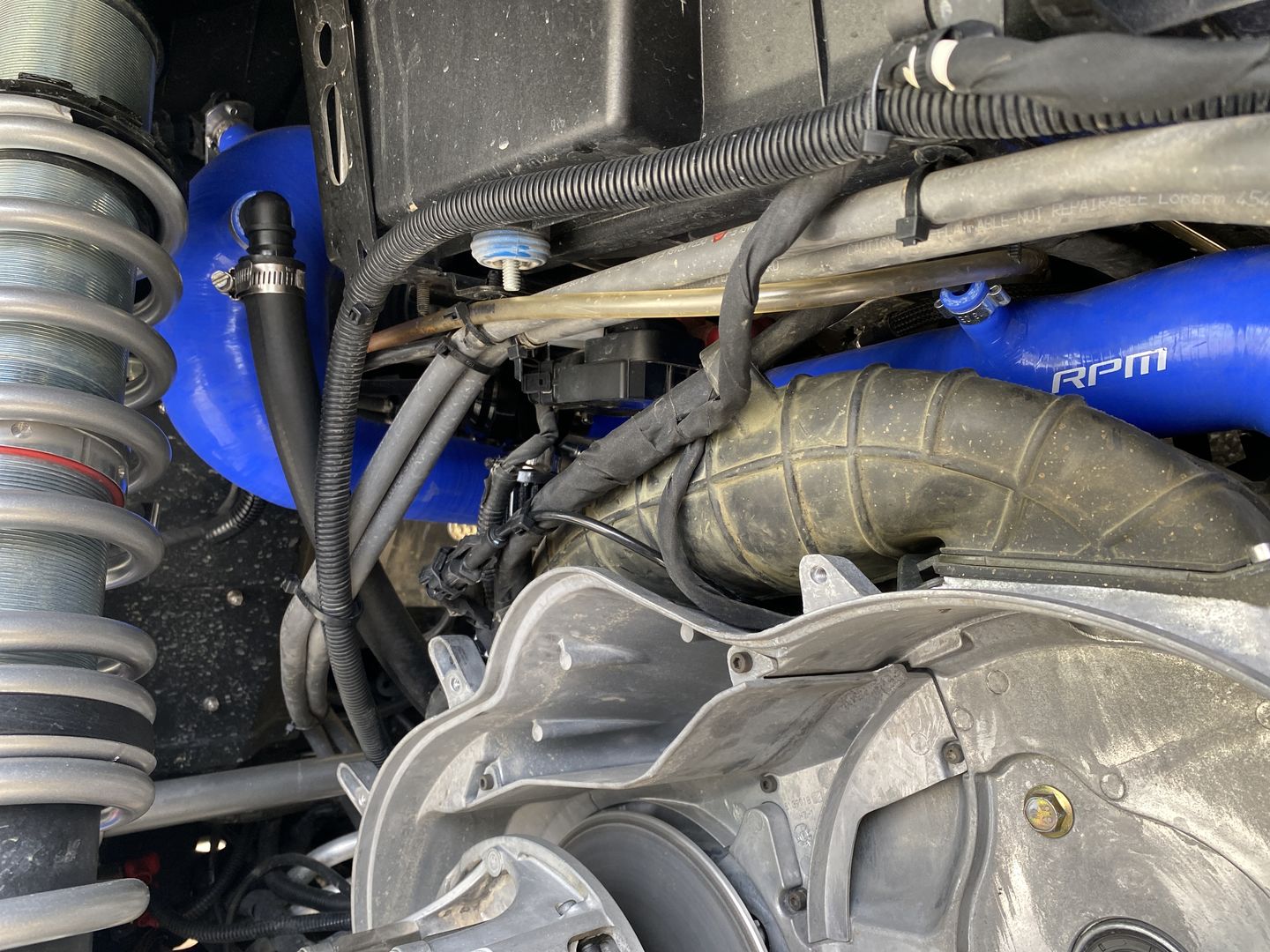 Customer photo review of RPM-SxS Polaris RZR Turbo XPT XP4 Turbo S Silicone Intake & Charge Tube SET!