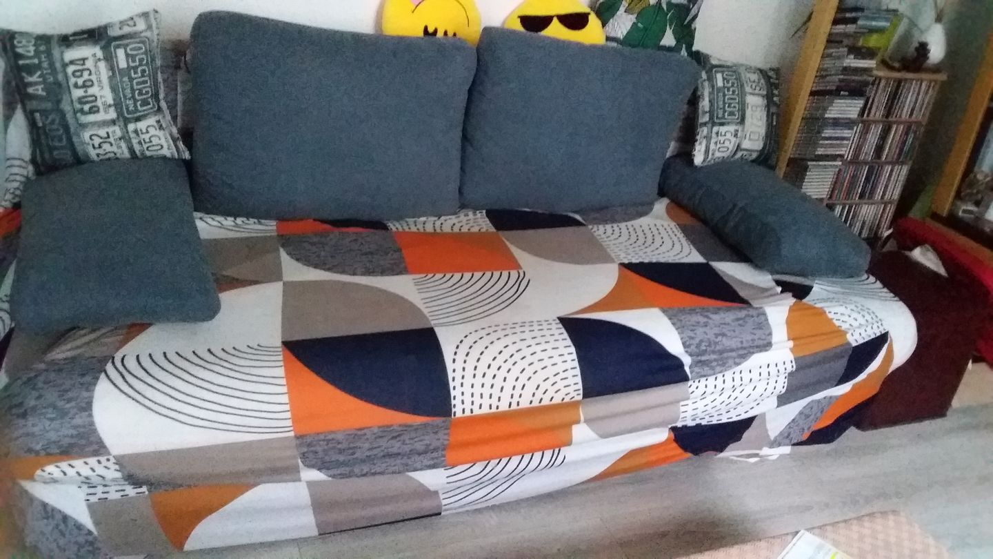 Customer photo review of Vintage - Housses Extensibles de Fauteuil et Canapé - La Maison des Housses
