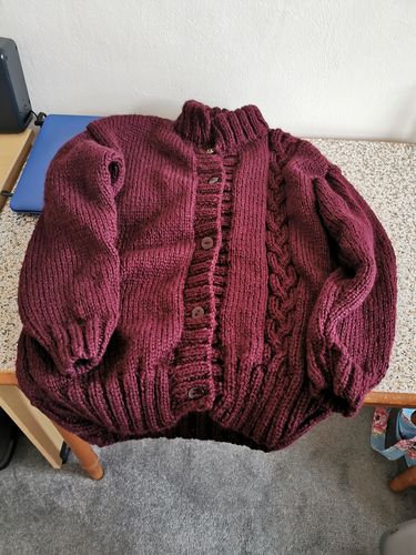 Customer photo review of Ladies Mystery Knitting Box