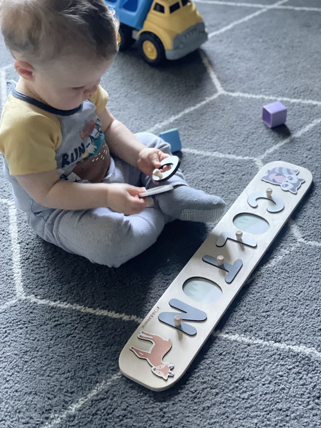 Customer photo review of Woodland Name Puzzle