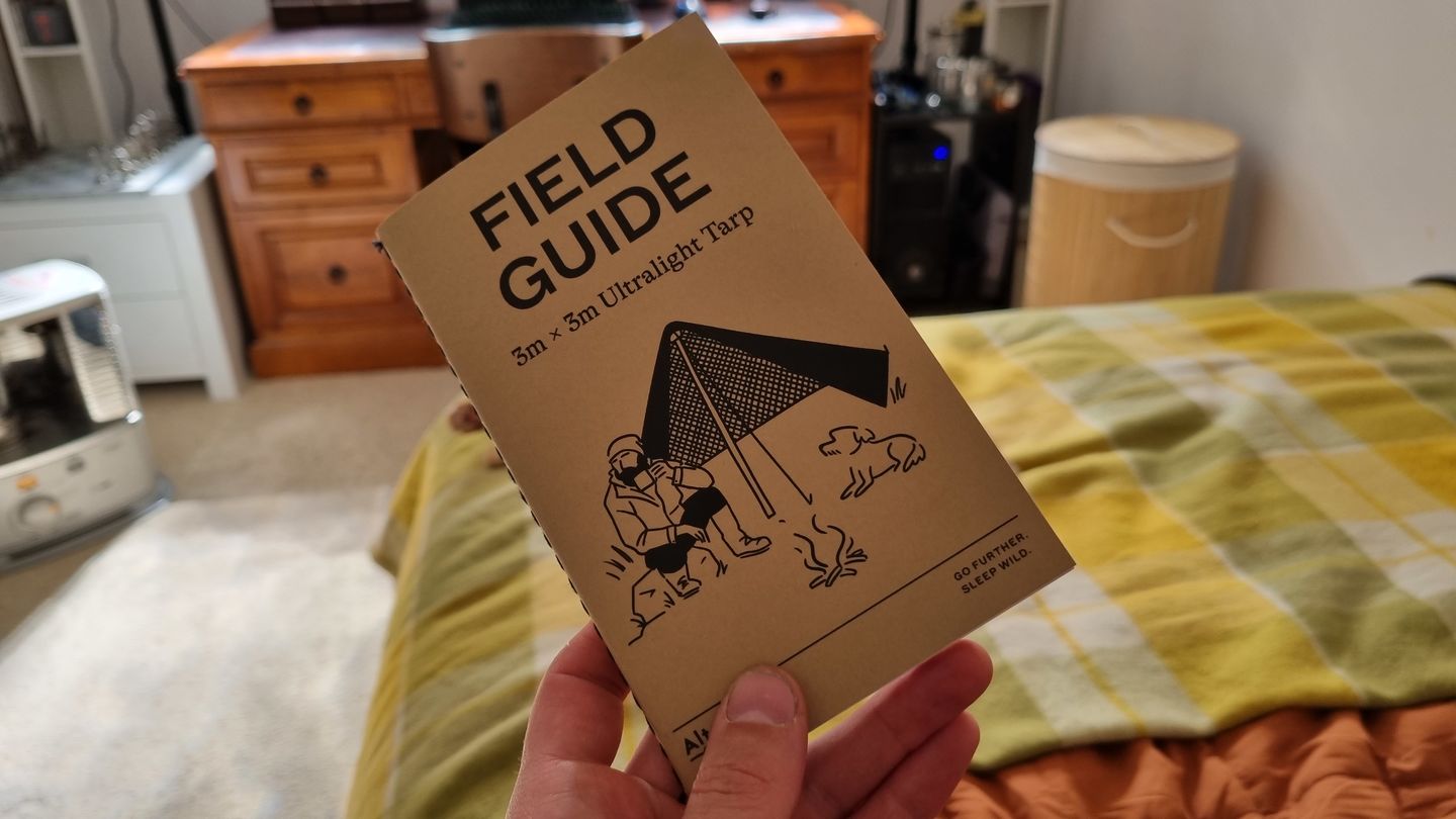 Customer photo review of Waterproof Field Guide - Tarp