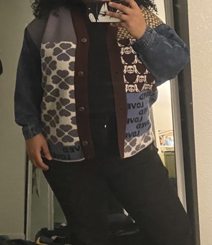 Customer photo review of Vintage Denim Jacket