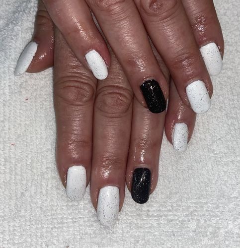 Customer photo review of Glitter Top Coat 10ML P-121
