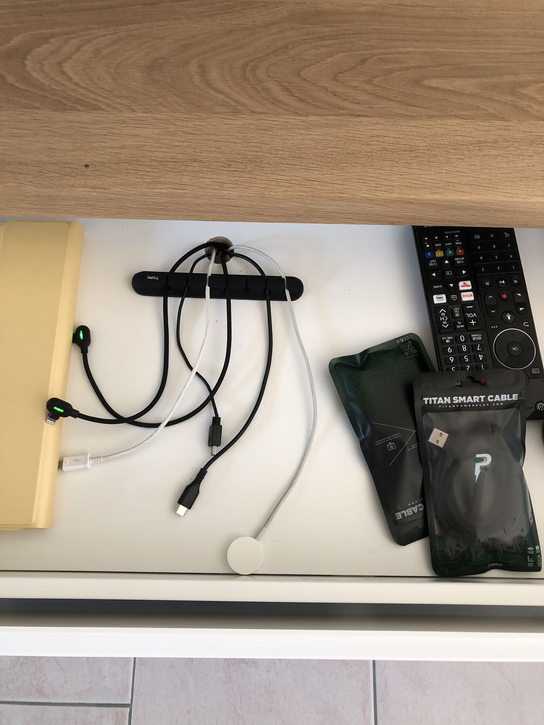 Customer photo review of Titan Smart Cable™ (3-Pack)