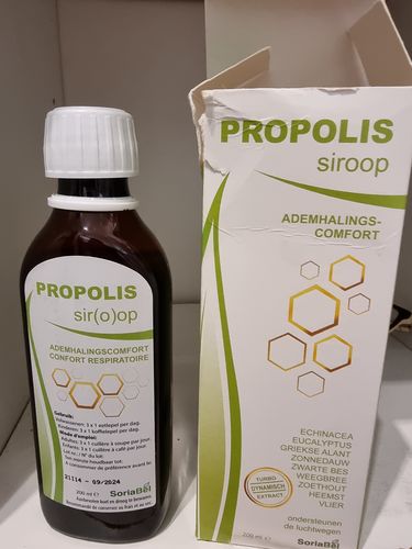 Customer photo review of SIROP DE PROPOLIS POUR LA TOUX (200Ml) - Adoucit la gorge et facilite la respiration