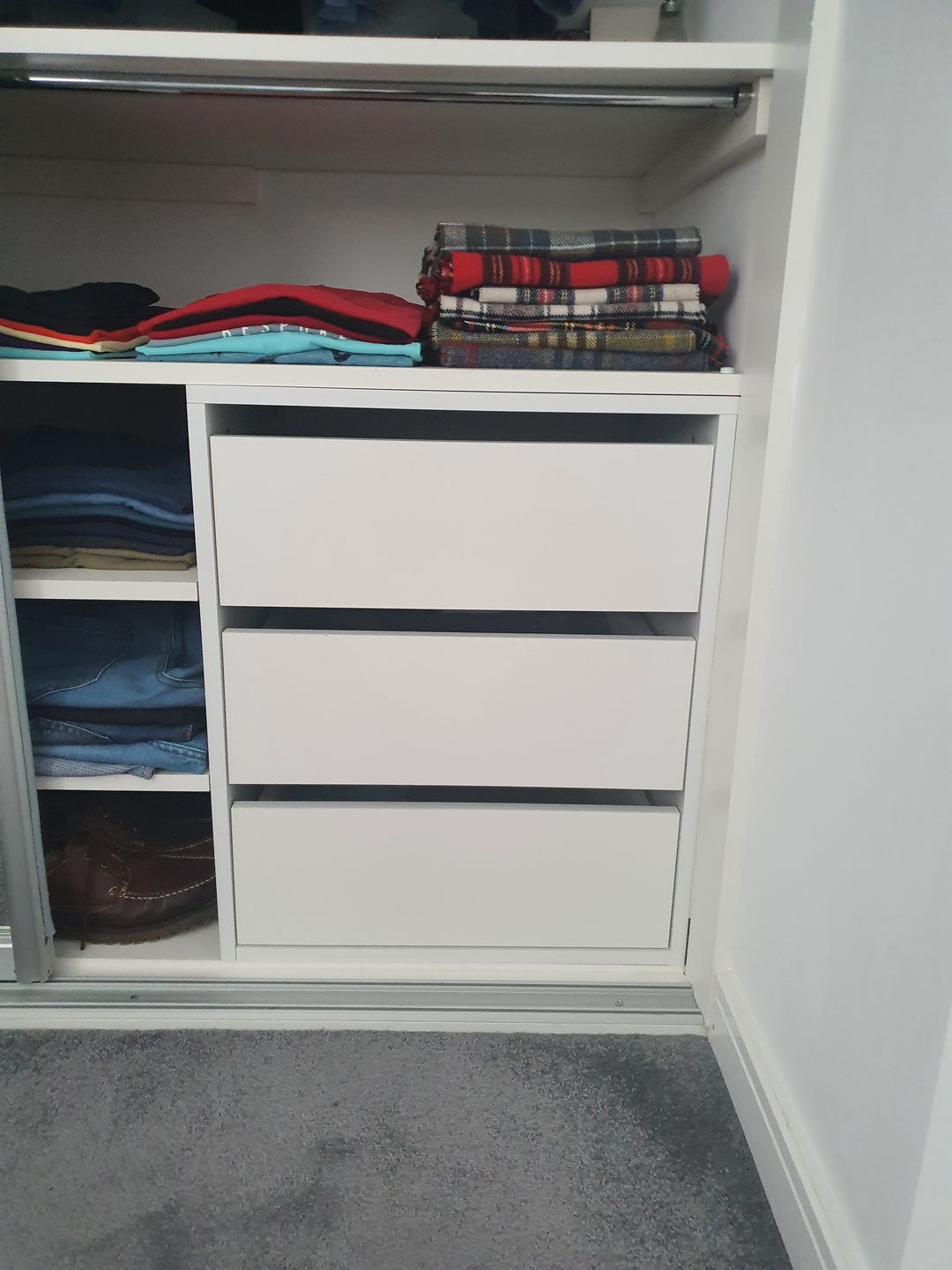 Customer photo review of Idea ID-13 Universal Internal Drawer Unit For Wardrobe