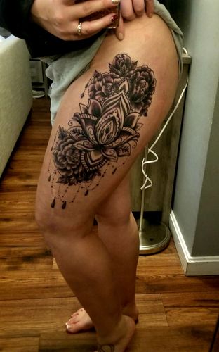 Customer photo review of Signature Tattoo Numbing Cream