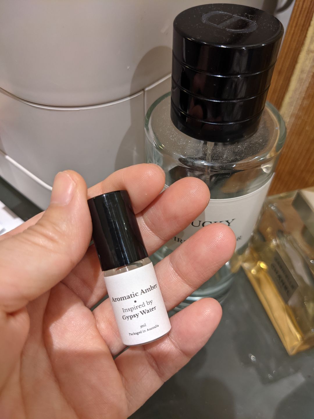 Customer photo review of AROMATIC AMBER PERFUME OIL