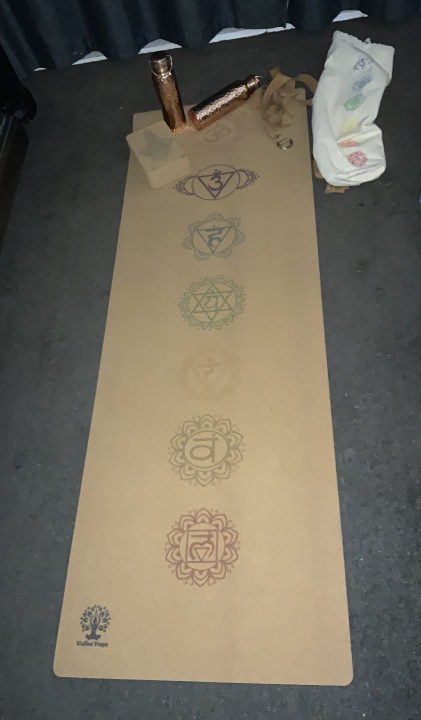 Customer photo review of Chakra Yoga Mat