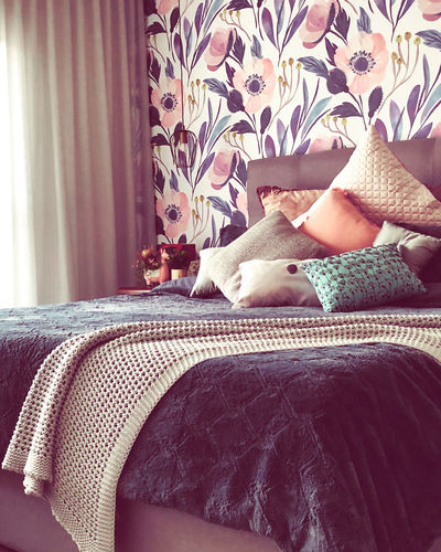 Customer photo review of Laras Garden Wallpaper