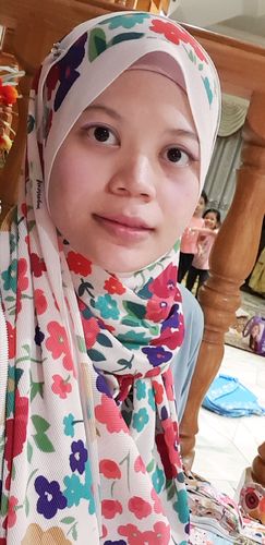 Customer photo review of (Full Pleats ) BLOOMING EID Shawls in ORENDA