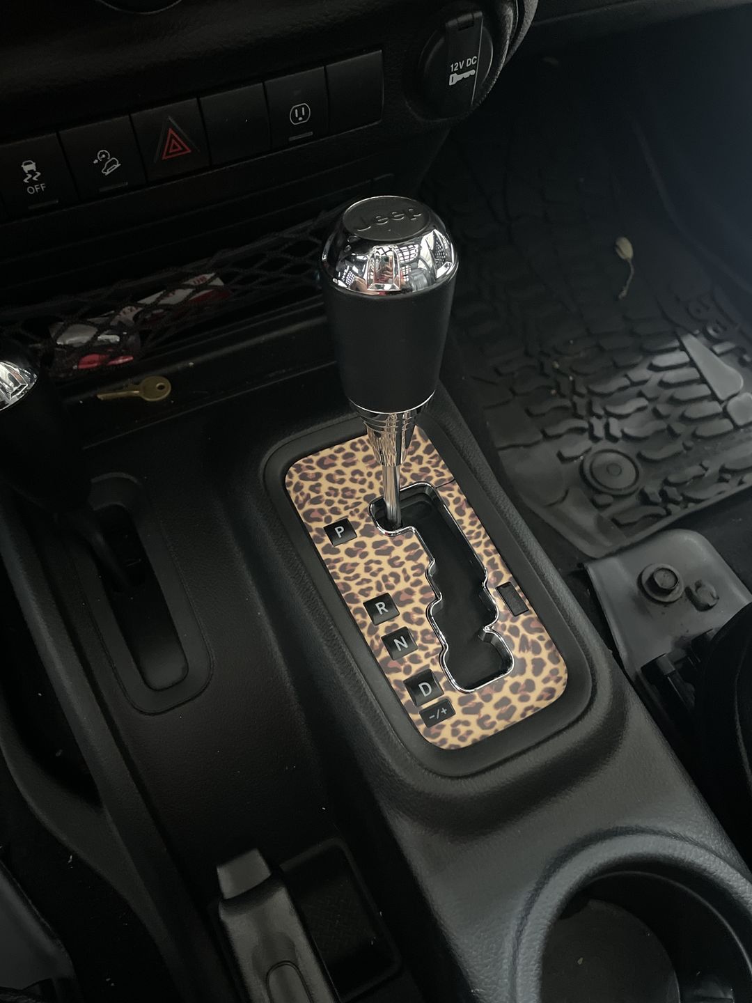 Customer photo review of Gear Shift Box Cover Accessory for 2012-2018 Wrangler JK JKU
