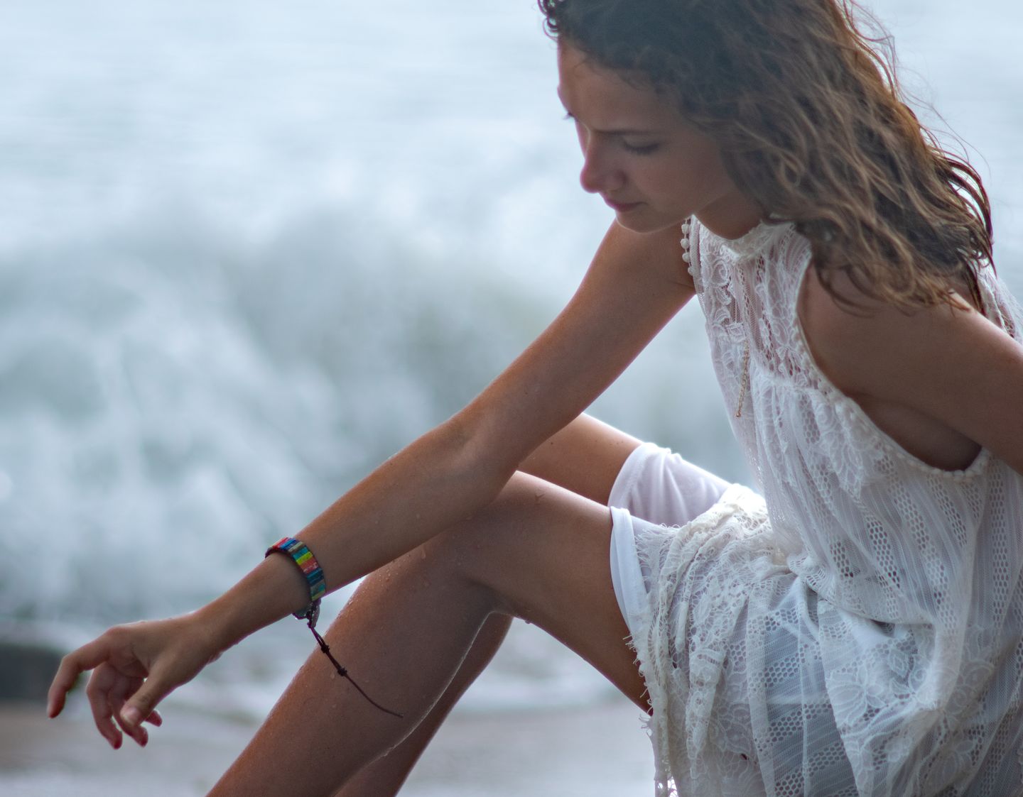 Customer photo review of Chakra Energy Bracelet