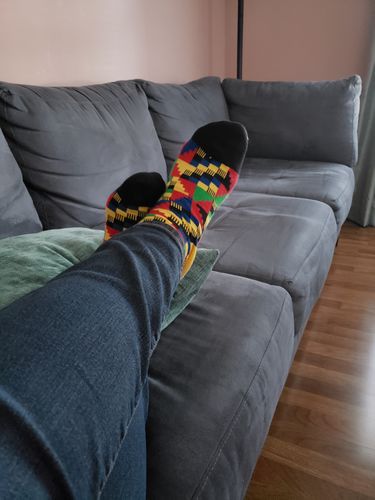 Customer photo review of The Classic Afrisocks Collection