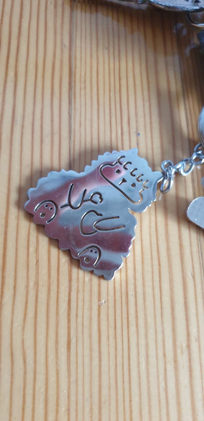Customer photo review of Children's Drawing As A Necklace Or Pendant