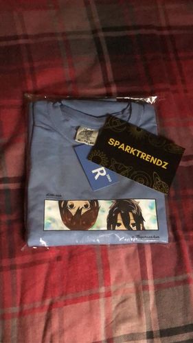Customer photo review of Horimiya Denim Blue Tee