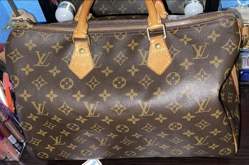 Customer photo review of PRELOVED Louis Vuitton Monogram Speedy 35 Bandolier Bag DU3162 -$100 OFF FLASH SALE
