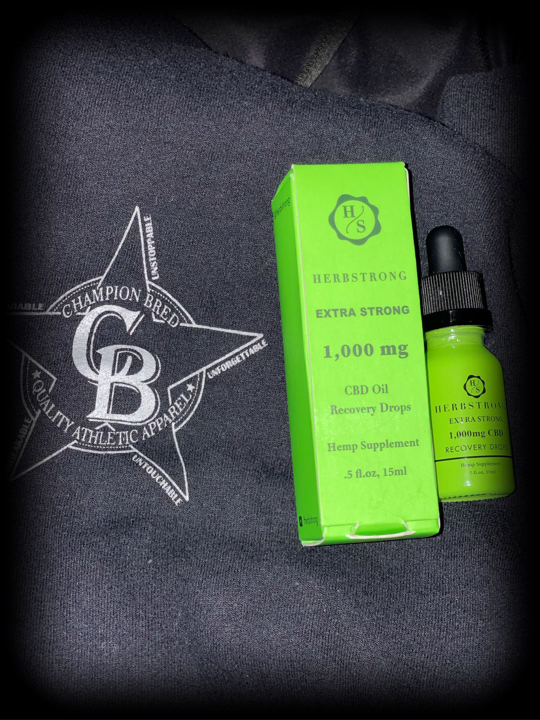 Customer photo review of Extra Strong Recovery Drops
